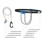 Octopus Freediving CNF lanyard Blue | Diving Sports Canada